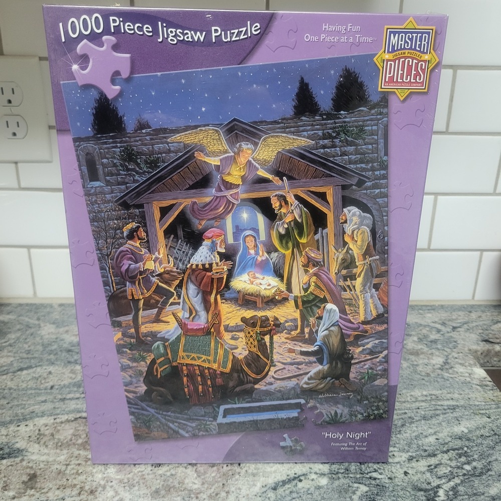 NEW Master Pieces 1000 pc Puzzle Holy Night‎